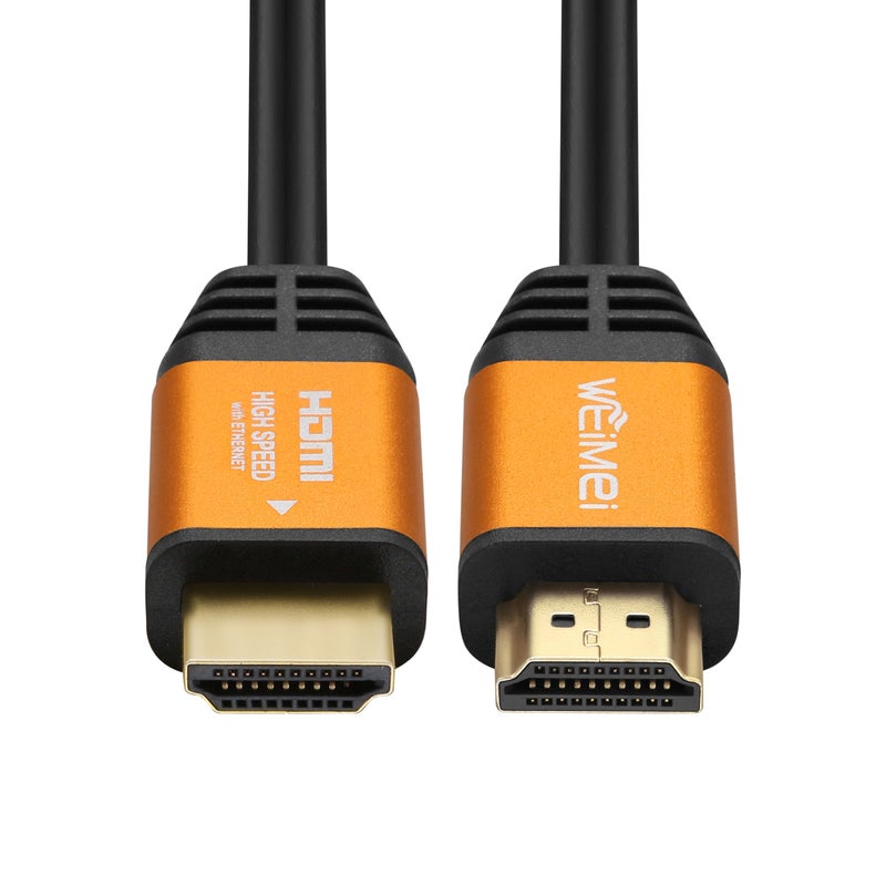 WEIMEI 125 Feet 4K HDMI Cable 2.0 WEIMEI HDMI Cord 125ft with IC Booster Support 4K@60Hz UHD 2160P Ethernet 3D ARC with Gold-Plated Connector and Bare Copper Conductor (from 6ft to 125 ft for Choices) - Image 3